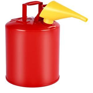 Tanica di Sicurezza Rossa da 5 Galloni Tipo I per Benzina con Arresto Fiamma in Acciaio Inox e Coperchio Autobloccante - Product Image 3