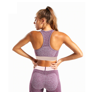 T-shirts de yoga courts en toile respirante pour femme – Vêtements de fitness professionnels de haute qualité, écologiques et à séchage rapide - Product Image 5