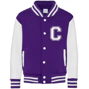 Chaqueta Varsity Premium para Hombre, Nueva Temporada, Personalizable con Bordado Detallado y Diseño de Parches, Tejido Grueso - Product Image 3