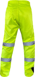 Pantalones de Trabajo de Alta Visibilidad con Múltiples Bolsillos Reflectantes, Pantalones de Seguridad para Construcción y Trabajo Industrial, Diseño Duradero - Product Image 6