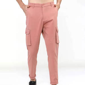 Pantalones Cargo para Hombre de Marca Privada para Venta en Línea, Color Personalizado, Pantalones Cargo Lavados para Hombre, Pantalones Cargo con Múltiples Bolsillos - Product Image 1