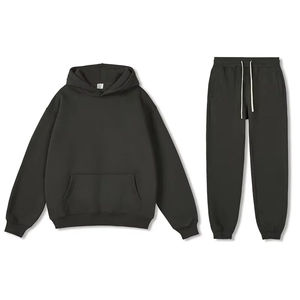 Nouveaux Survêtements Personnalisables en Molleton 100% Coton Respirant 450 g/m² – Vêtements Vierges Unis pour Fabrication Industrielle, Grammage Lourd - Product Image 4