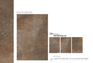 Adoquines de Porcelana Marrón Pacífico de 600x600x20mm, Modernos, para Exteriores, Resistentes, Antideslizantes R11, para Jardín y Terraza - Product Image 4