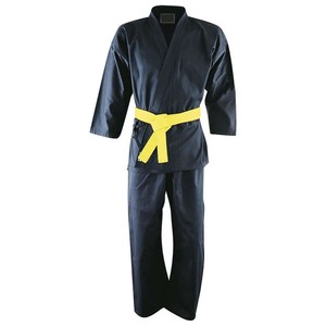 Kimono de BJJ en coton polyester 100% 450 GSM de qualité supérieure, tissage perlé avec patchs logo brodés, logo personnalisé, arts martiaux OEM ODM - Product Image 2