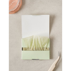 120 feuilles de papier buvard à l'huile de thé vert japonais de qualité supérieure - Product Image 1