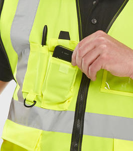 Gilet de sécurité haute visibilité réfléchissant, vêtements de travail haute visibilité, gilet de sécurité avec logo personnalisé - Product Image 3