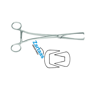Pinzas Quirúrgicas MUSEUX VULSELLUM de Acero Inoxidable de Alta Calidad, Rectas, 9 mm, 26 cm, 2 x 2 Dientes, Fabricante y Exportador de Instrumentos Quirúrgicos - Product Image 2