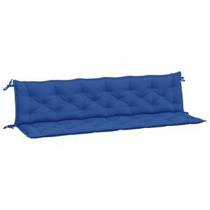 Juego de 2 Cojines para Banco de Jardín de Tela Oxford Azul, Fibra Hueca con Diseño Elegante - Product Image 2