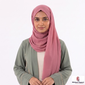 Premium Luxury Chiffon Scarf Design Soft <b>Silk</b> Feel <b>Head</b> <b>Wrap</b> Shawl OEM ODM Private Label Manufacturer - Product Image 1