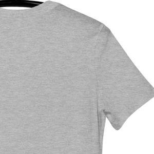 Women's Heather Gray Crew Neck Short Sleeve <b>T</b> <b>Shirt</b> with Blue Graphic Lettering 1938 Front Design Casual Cotton Tee Everyday - Product Image 4