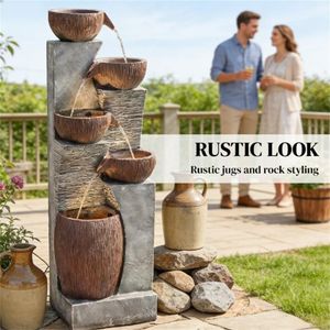 Fontana da Giardino con Luci LED per Uso Esterno - Product Image 2