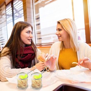 Premium Quality Stainless Steel Mesh Fry Server Basket Metal <b>Table</b> Chips Nachos French Fries Serving Basket for Restaurants - Product Image 6