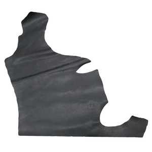 Deep Black Eco-Friendly Vintage Chrome Tanned Cowhide <b>Leather</b> 1.2-1.4mm Thick Designed for Handbags Wallets Shoes Manufacturing - Product Image 1