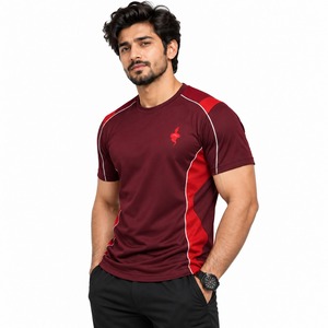 T-shirt Homme Léger et Respirant pour l'Été – Vêtement Décontracté Quotidien d'Extérieur – Haut Tendance à Manches Courtes Coupe Décontractée en Coton Doux - Product Image 1