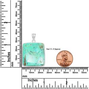 Nouvel Arrivage Collier Pendentif en Laiton Argenté avec Pierre Précieuse Chrysoprase pour Femme et Enfant, Sertissage Clos, Forme Crochet Vintage, Haute Qualité - Product Image 2