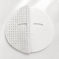 Masque facial en soie Y301 au graphène compatible RF, substrat 25g, inspiré du Thermage, en fibre végétale conductrice, masque sec en feuille