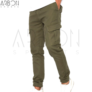 Pantalon cargo en coton léger, coupe ajustée, multi-poches, entièrement personnalisé, nouvelle arrivée, confortable, fait main, design unique - Product Image 2