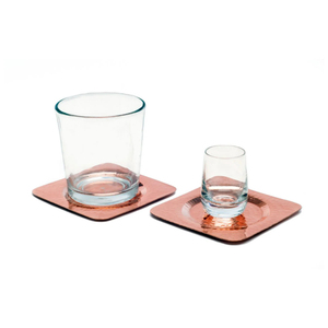 Posavasos de cobre de la mejor calidad, muy demandados, para sujetar tazas y vasos, para uso en el hogar, restaurantes y bares, de la India. - Product Image 1