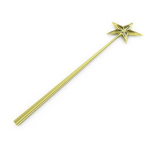 Durable Metal Star Wand Decorative Accessory for Wedding Events <b>Birthday</b> Parties and Home Decoration - Product Image 3