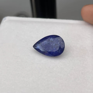 แทนซาไนต์ธรรมชาติ 7.50 กะรัต รูปทรงลูกแพร์ คุณภาพเกรด AAA พร้อมความเงางามระดับ AAA สีสวยงาม เหมาะสำหรับทำเครื่องประดับทุกชนิด ในราคาประหยัด - Product Image 6