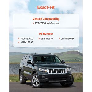 Conjunto de Reemplazo de Junta del Colector de Admisión del Motor para Grand Cherokee 2011-2015, Compatible - Product Image 2