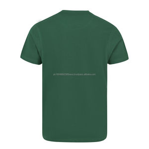 Camisetas de Cuello Redondo Personalizadas de Primera Calidad al por Mayor, Camisetas de Hombre 100% Algodón con Impresión de su Logotipo - Product Image 4