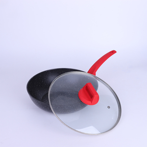 Wok moderne antiadhésif avec base à induction puissante, technologie de chauffage uniforme et poignée confortable pour de meilleurs résultats culinaires - Product Image 4