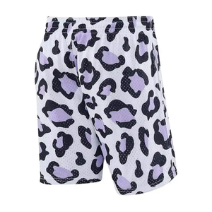 Men Mesh Shorts Sublimation Graphic Pattern Breathable Lightweight Basketball Casual Street Shorts Custom Men's Breathable 100% - Product Image 4