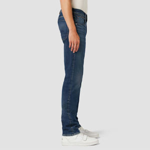 Jeans classiques pour hommes au design élégant et personnalisé, coupe droite, en denim durable et stylé, idéaux pour les tenues décontractées et le travail. - Product Image 3