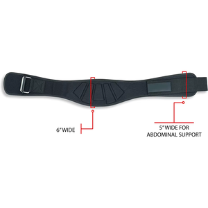 Ceinture de soutien lombaire réglable et respirante en néoprène pour la musculation, soulagement des douleurs dorsales, compression enveloppante pour la taille, pour adultes - Product Image 3