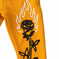 Pantalon de jogging mi-long pour homme, style streetwear, hiver, taille élastique, respirant, en molleton, qualité supérieure, fournisseur OEM Alibaba