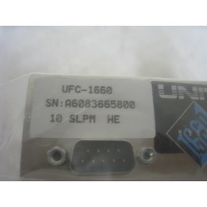 UNIT <b>1660</b> UFC-<b>1660</b> He 10 SLPM with calabration sheet - Trusted Global Legacy Semiconductor Equipment and Parts at - Product Image 1