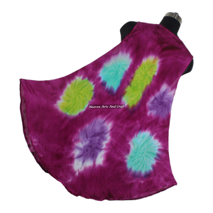 Nuevo 2026 al por mayor: Vestido largo maxi de playa con efecto tie-dye para mujer, sexy, estilo sombrero de playa - Product Image 6