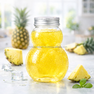 Bouteille en PET écologique de 500 ml en forme de gourde de TINH DIEU VIETNAM, en plastique de qualité alimentaire avec bouchon à vis personnalisé - Product Image 5