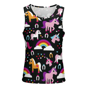 Sublimation Men Tank Top Advanced Performance Fabric Comfortable Breathable Sleeveless Shirt for Gym Training Sports - Product Image 1