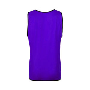 Chaleco de Fútbol Reversible Personalizado al por Mayor, Transpirable, de Secado Rápido, sin Mangas, de Color Sólido, para Entrenamiento, para Hombre, para Todas las Temporadas - Product Image 5