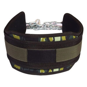 Heavy Duty Neoprene Double Dip Belt With Chain Professional <b>Weighted</b> Dip Belt For Pull Ups Strength <b>Training</b> Gym Belt - Product Image 1