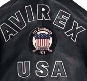 Chaqueta Bomber de Cuero Genuino para Hombre Avirex, Transpirable, Resistente al Viento, de Secado Rápido, Alta Calidad, Colores Personalizados, Estilo Urbano, Tallas Grandes - Product Image 5