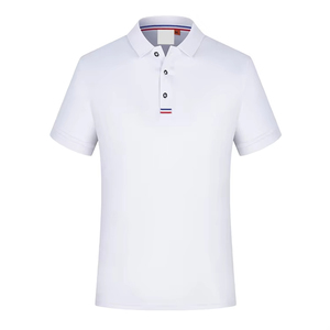 High Performance Men Polo Shirt Moisture <b>Wicking</b> Breathable Casual Summer Sports Uniform Apparel - Product Image 2