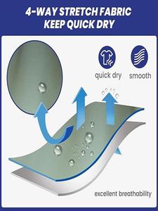 Shorts de bain pour hommes de haute qualité, durables, avec cordon élastique, séchage rapide, coupe classique, poche latérale, couleur personnalisée - Product Image 4