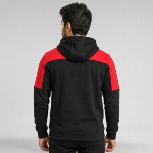 Sweat à capuche zippé décontracté pour homme, en mélange de coton premium, respirant, intérieur doux, fermeture éclair intégrale sur le devant, coupe confortable, vêtement quotidien - Product Image 2