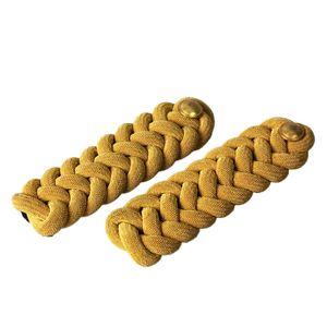 Épaulettes en fil de métal découpées au laser sur mesure à prix abordable, conçues pour la défense personnelle, faites à la main avec couleur et forme personnalisées - Product Image 1