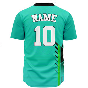 Camiseta de Béisbol Personalizada OEM en Oferta, Uniforme con Logotipo Bordado por Sublimación, Ropa de Béisbol y Sóftbol de Talla Grande, Kit de Béisbol - Product Image 2