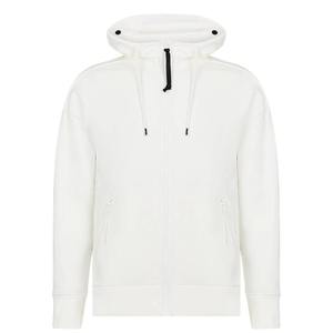 Sweat-shirt à capuche zippé personnalisé pour homme, coupe classique, tricoté, 100 % coton, motif lettres imprimé numériquement, idéal pour l'hiver - Product Image 2