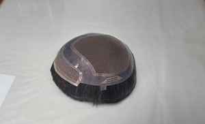 Taz Hair BD Prótesis Capilar de Cabello Humano Remy Indio con Onda Natural y Frente de Encaje, Calidad Premium - Product Image 3