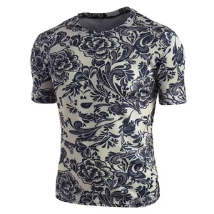 T-shirt Homme Grande Taille Col Rond Manches Courtes Respirant Écologique Séchage Rapide Personnalisable par Sublimation 100% Coton de Haute Qualité - Product Image 2