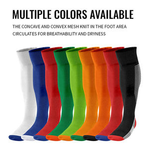 Calcetines de Fútbol Antideslizantes de Color Sólido, Calcetines Deportivos de Alta Calidad Personalizados para Hombre con Envío - Product Image 5