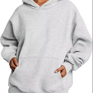 เสื้อฮู้ดดี้สตรีทแวร์ลายอนิเมะสำหรับผู้ชาย รุ่น Heavy Weight สำหรับงานคอมมิคคอน อนิเมะเอ็กซ์โป พร้อมช่องใส่เหรียญและฟิกเกอร์ตกแต่ง - Product Image 1