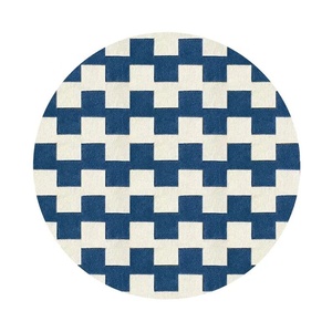 Best Quality Hand Tufted Wool <b>Carpet</b> Rugs for Hotel/Dining Room Modern Style <b>Round</b> Roll for Prayer Use - Product Image 4