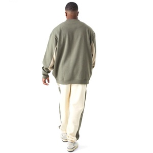 Conjunto Deportivo de Algodón 100% de Corte Regular y Peso Pesado para Hombre - Nuevo Diseño, Servicio OEM con Logotipo Personalizado, Conjunto de 2 Piezas - Product Image 2